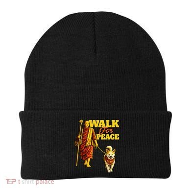  Walk For Peace Walking Monks And Aloka Dog Beanie