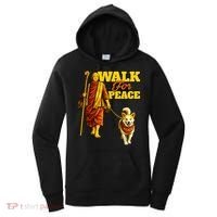  Walk For Peace Walking Monks And Aloka Dog Women's Hoodie thumb 0