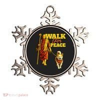  Walk For Peace Walking Monks And Aloka Dog Ornament thumb 0
