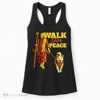  Walk For Peace Walking Monks And Aloka Dog Women's Tank Top thumb 0