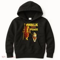  Walk For Peace Walking Monks And Aloka Dog Kids Hoodie thumb 0