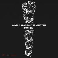 World Fucking Peace World Peace It Is Written Mmxxiv Snake Long Sleeve Shirt thumb 2
