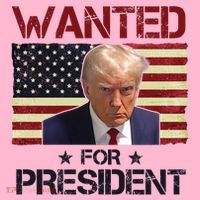 Wanted For President Donald Trump American Flag Coaster thumb 2