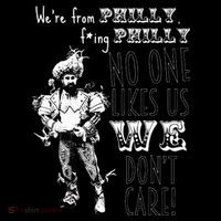 We're From Philly No One Likes Us We Don't Care Sweatshirt thumb 3