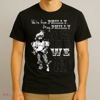 We're From Philly No One Likes Us We Don't Care T-Shirt thumb 3