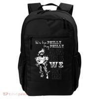We're From Philly No One Likes Us We Don't Care Backpack thumb 0