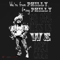 We're From Philly No One Likes Us We Don't Care Women's Tank Top thumb 5