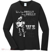 We're From Philly No One Likes Us We Don't Care Women's Long Sleeve Shirt thumb 0