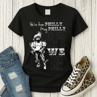 We're From Philly No One Likes Us We Don't Care Women's T-Shirt thumb 3