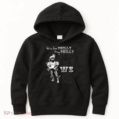 We're From Philly No One Likes Us We Don't Care Kids Hoodie
