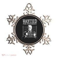 Wanted For President Donald Trump 2024 Mugshot Ornament thumb 0