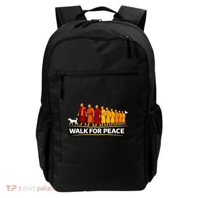 Walk For Peace Walking Monks Minimalist  Backpack