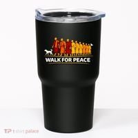 Walk For Peace Walking Monks Minimalist  Tumbler thumb 0