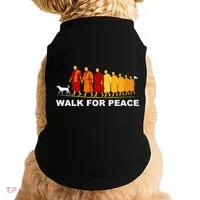 Walk For Peace Monks Tribute Doggie Tank thumb 0