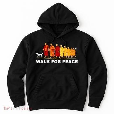 Walk For Peace Monks Tribute Hoodie
