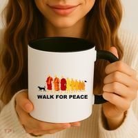 Walk For Peace Monks Tribute Coffee Mug thumb 3