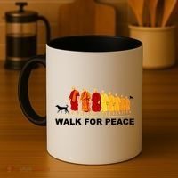 Walk For Peace Monks Tribute Coffee Mug thumb 4