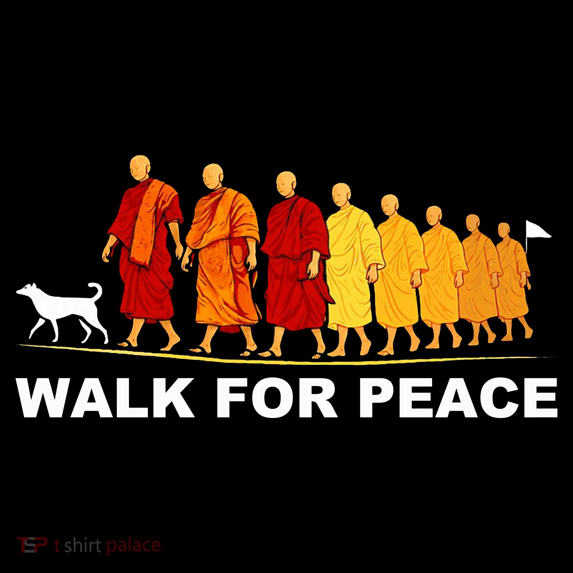 Walk For Peace Monks Tribute Ornament