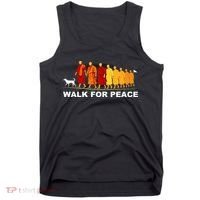 Walk For Peace Monks Tribute Tank Top thumb 0