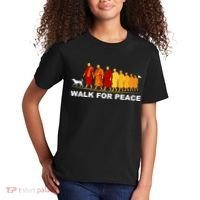 Walk For Peace Monks Tribute Kids T-Shirt thumb 2