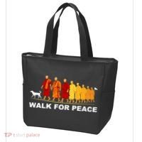 Walk For Peace Monks Tribute Tote Bag thumb 3