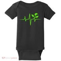 Whole Food Plant Based Vegan WFPB Vegetarian Baby Bodysuit thumb 0