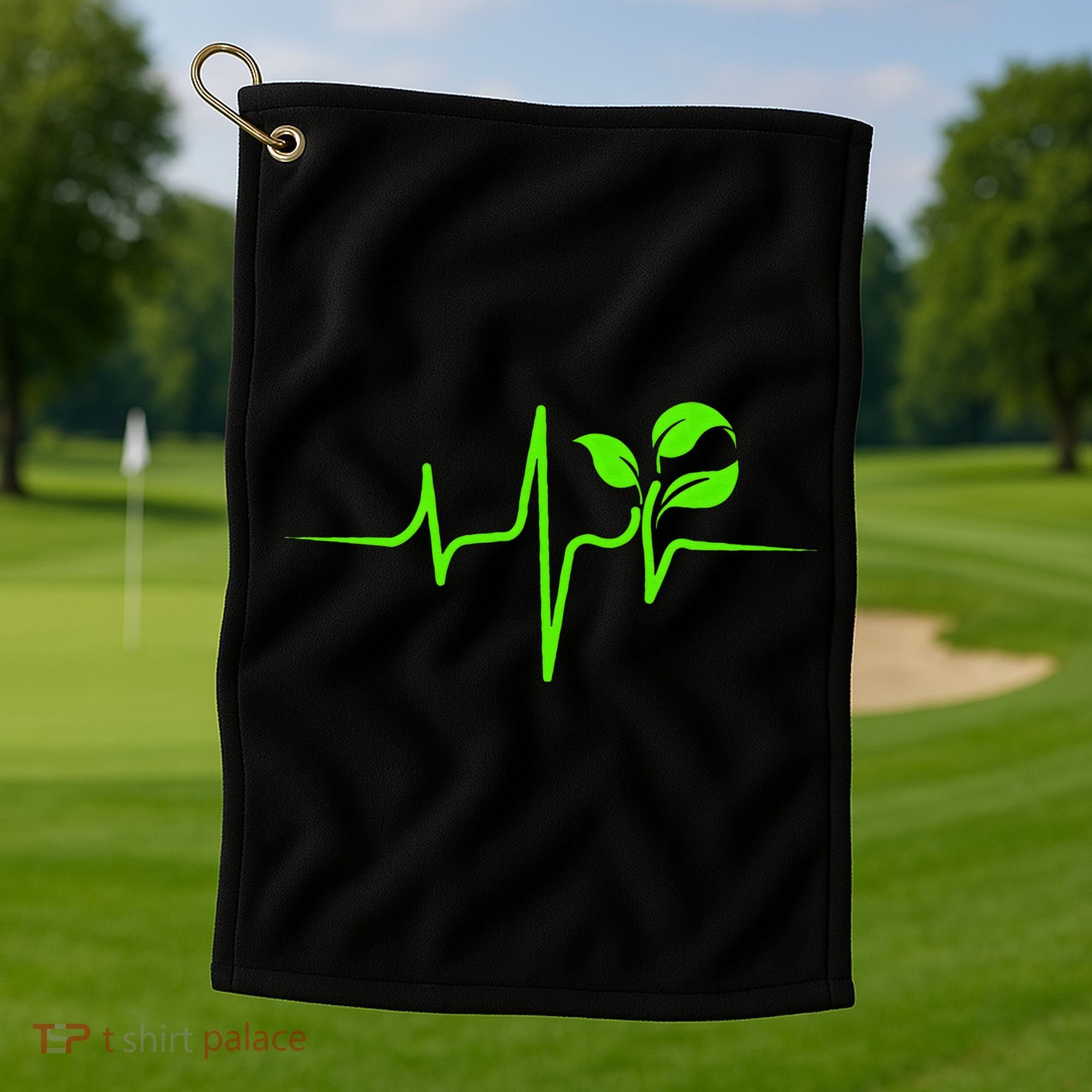 Whole Food Plant Based Vegan WFPB Vegetarian Golf Towel