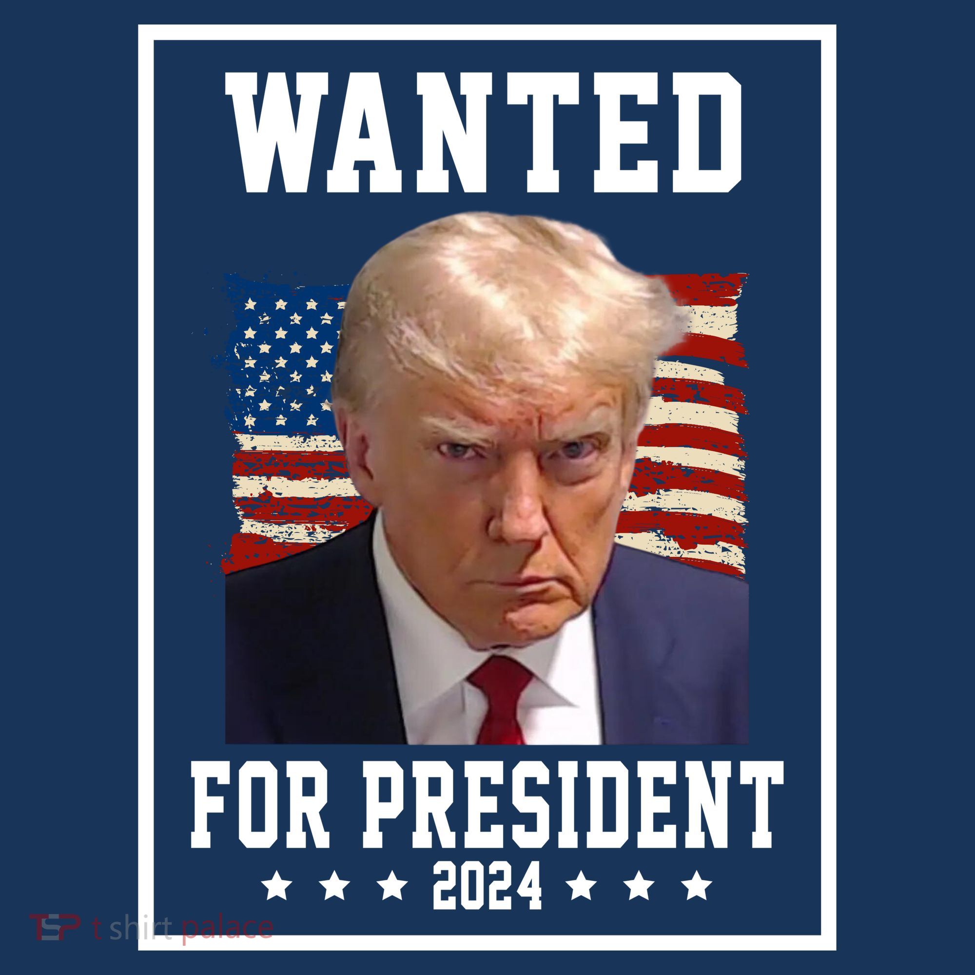 Wanted For President 2024 USA Donald Trump Women's Hoodie