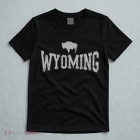 Wyoming Flag Retro Home State Vintage Distressed T-Shirt thumb 5