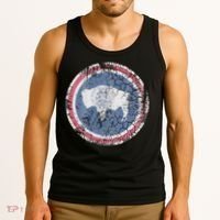 Wyoming Flag Retro Fade Family Tank Top thumb 3
