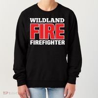 Wildland Fire Rescue Department Firefighters Firemen Uniform Women's Sweatshirt thumb 0