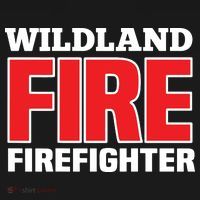 Wildland Fire Rescue Department Firefighters Firemen Uniform Women's Hoodie thumb 2