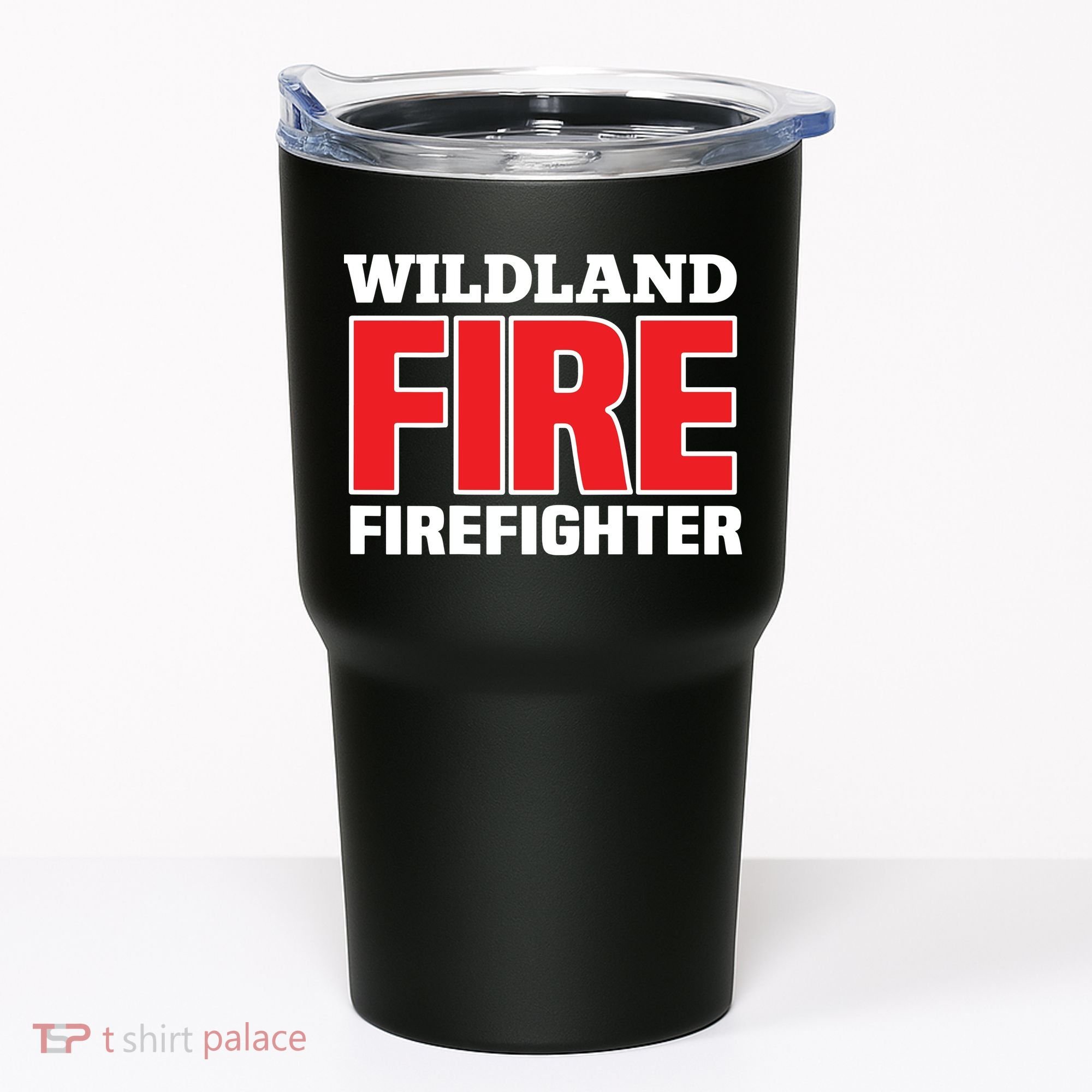 Wildland Fire Rescue Department Firefighters Firemen Uniform Tumbler