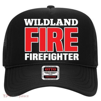 Wildland Fire Rescue Department Firefighters Firemen Uniform Hat
