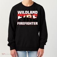 Wildland Fire Rescue Department Firefighters Firemen Uniform Women's Sweatshirt thumb 0