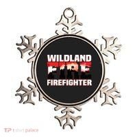 Wildland Fire Rescue Department Firefighters Firemen Uniform Ornament thumb 0