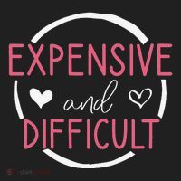 Wo Funny Saying Expensive and Difficult Cute Heart Women's Sweatshirt thumb 2