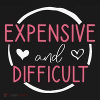 Wo Funny Saying Expensive and Difficult Cute Heart Kids Hoodie thumb 5
