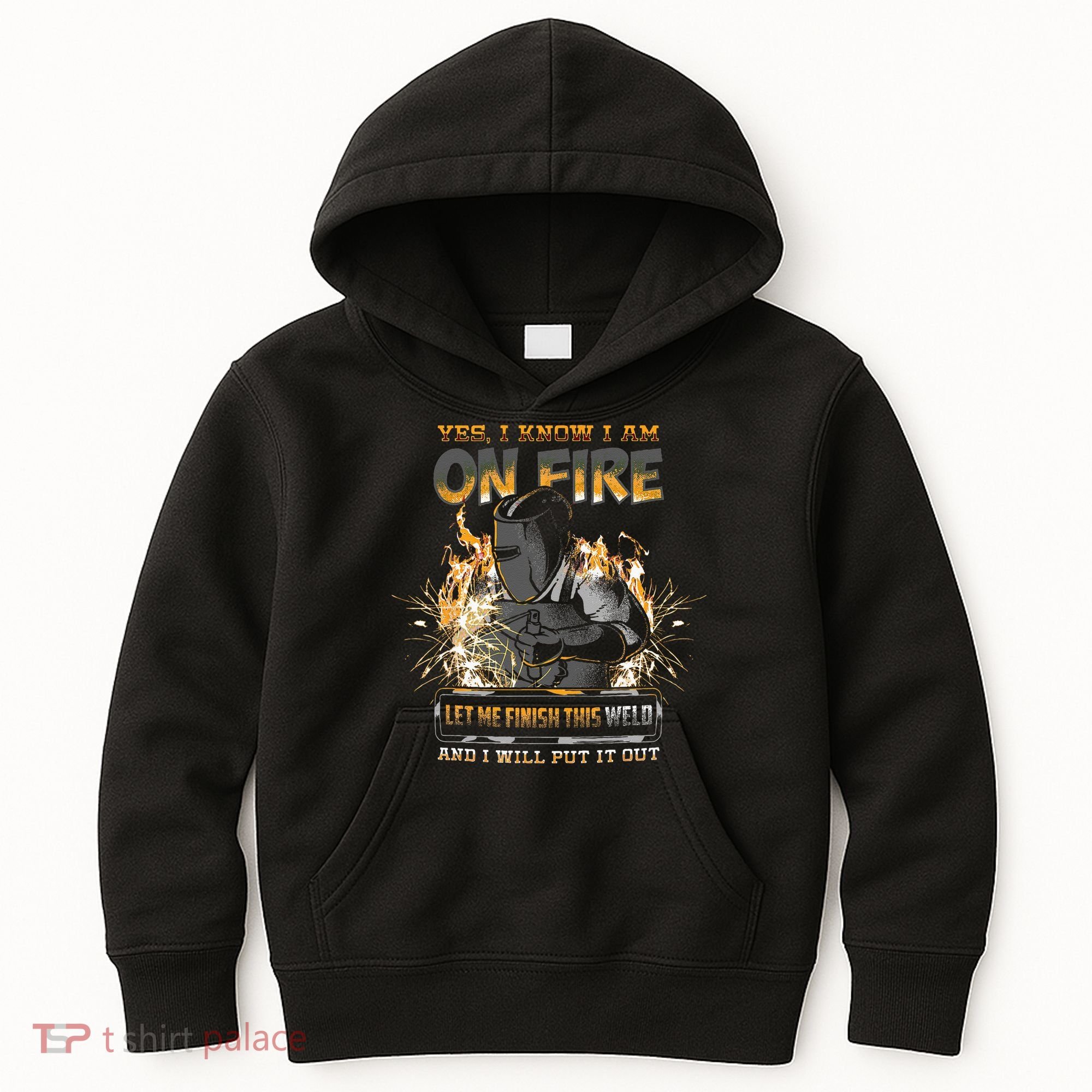 Welding Funny Saying Welder Kids Hoodie
