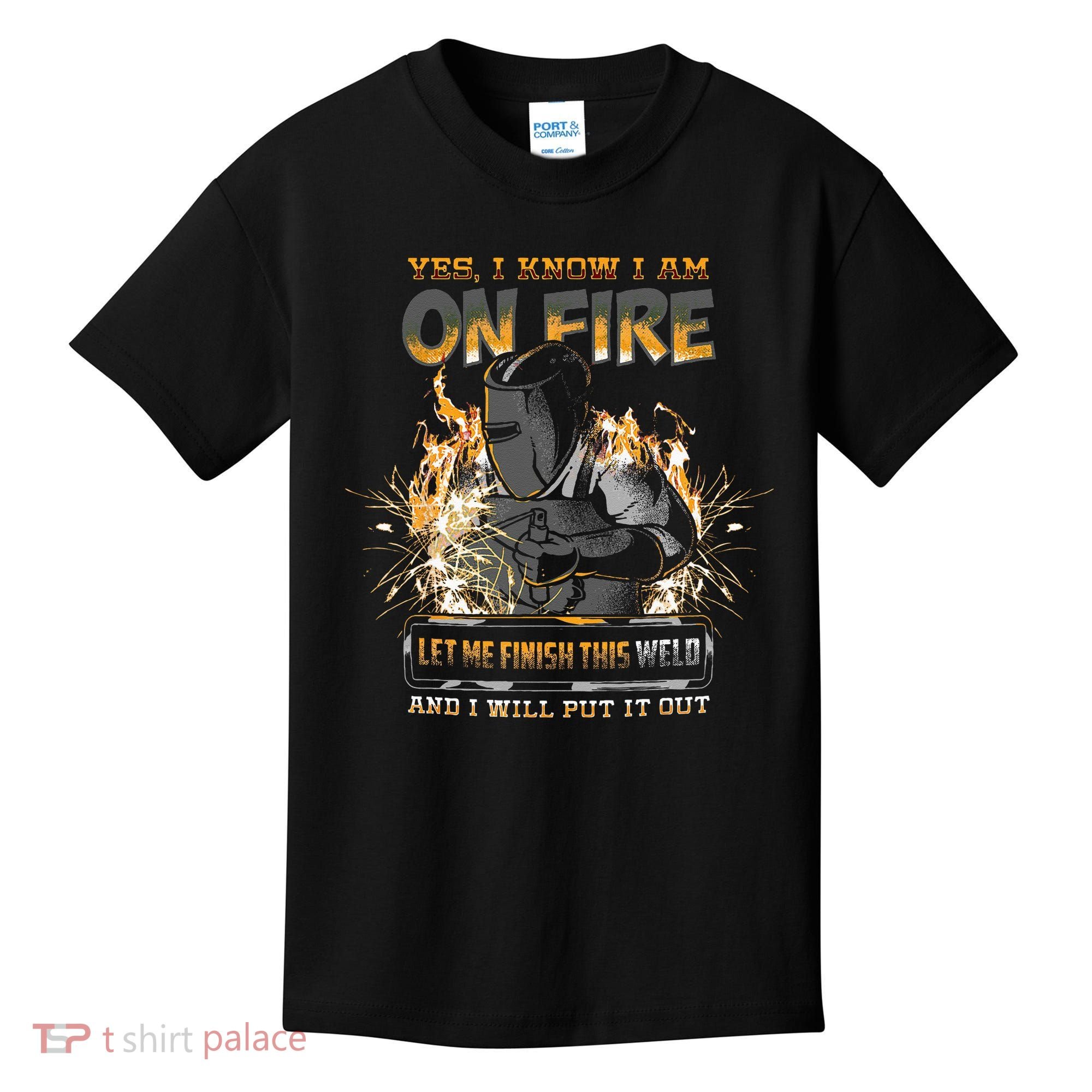 Welding Funny Saying Welder Kids T-Shirt