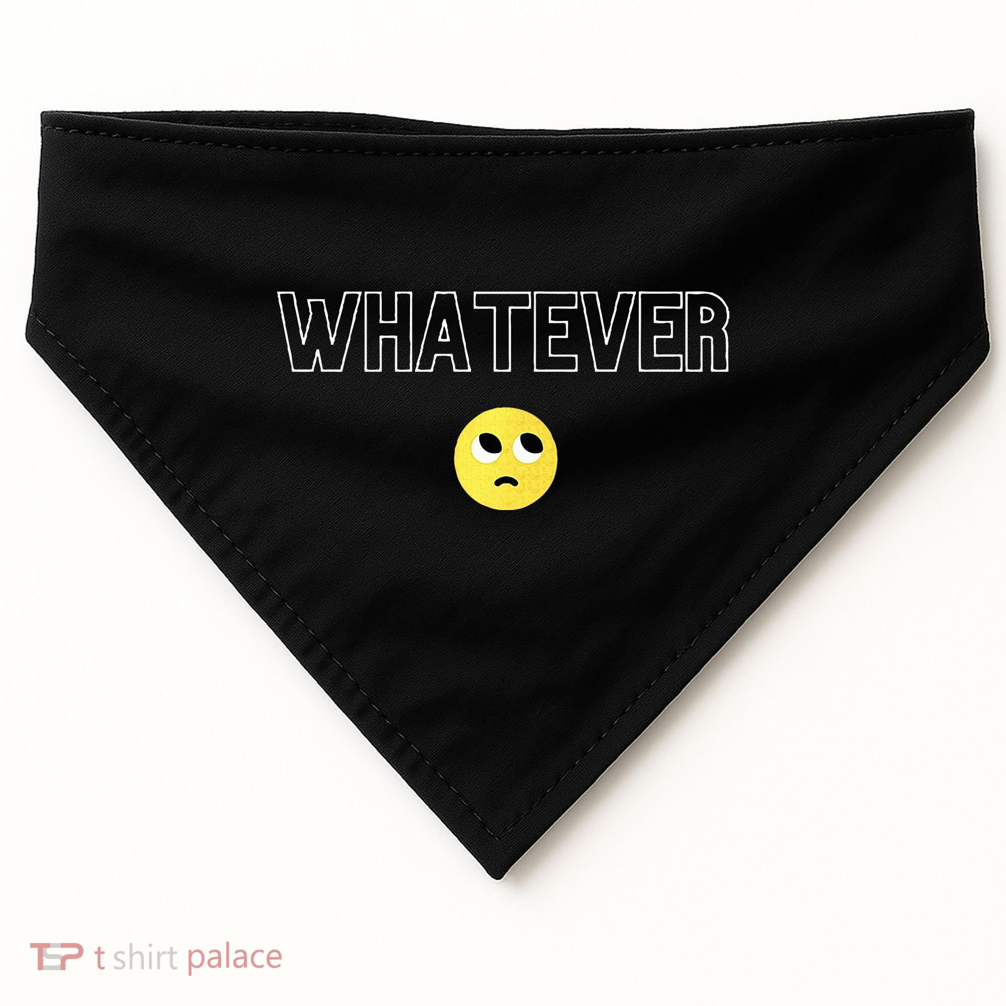 Whatever Funny Sarcastic USA-Made Doggie Bandana