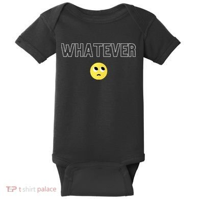 Whatever Funny Sarcastic Baby Bodysuit
