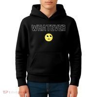 Whatever Funny Sarcastic Kids Hoodie thumb 4