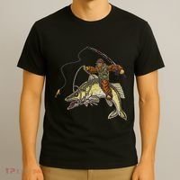 Walleye Fishing Sauger Hunting Bigfoot Fishermen T-Shirt thumb 3
