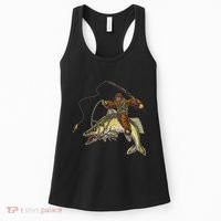 Walleye Fishing Sauger Hunting Bigfoot Fishermen Women's Tank Top thumb 0