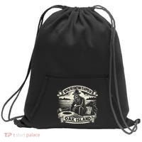 Waiting For Something To Happen Oak Island Treasure Hunt Sweatshirt Cinch Pack Bag thumb 0