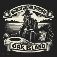 Waiting For Something To Happen Oak Island Treasure Hunt Golf Towel thumb 3