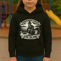 Waiting For Something To Happen Oak Island Treasure Hunt Kids Hoodie thumb 3