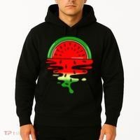 Watermelon Fruit Summer Sunset Hoodie thumb 2