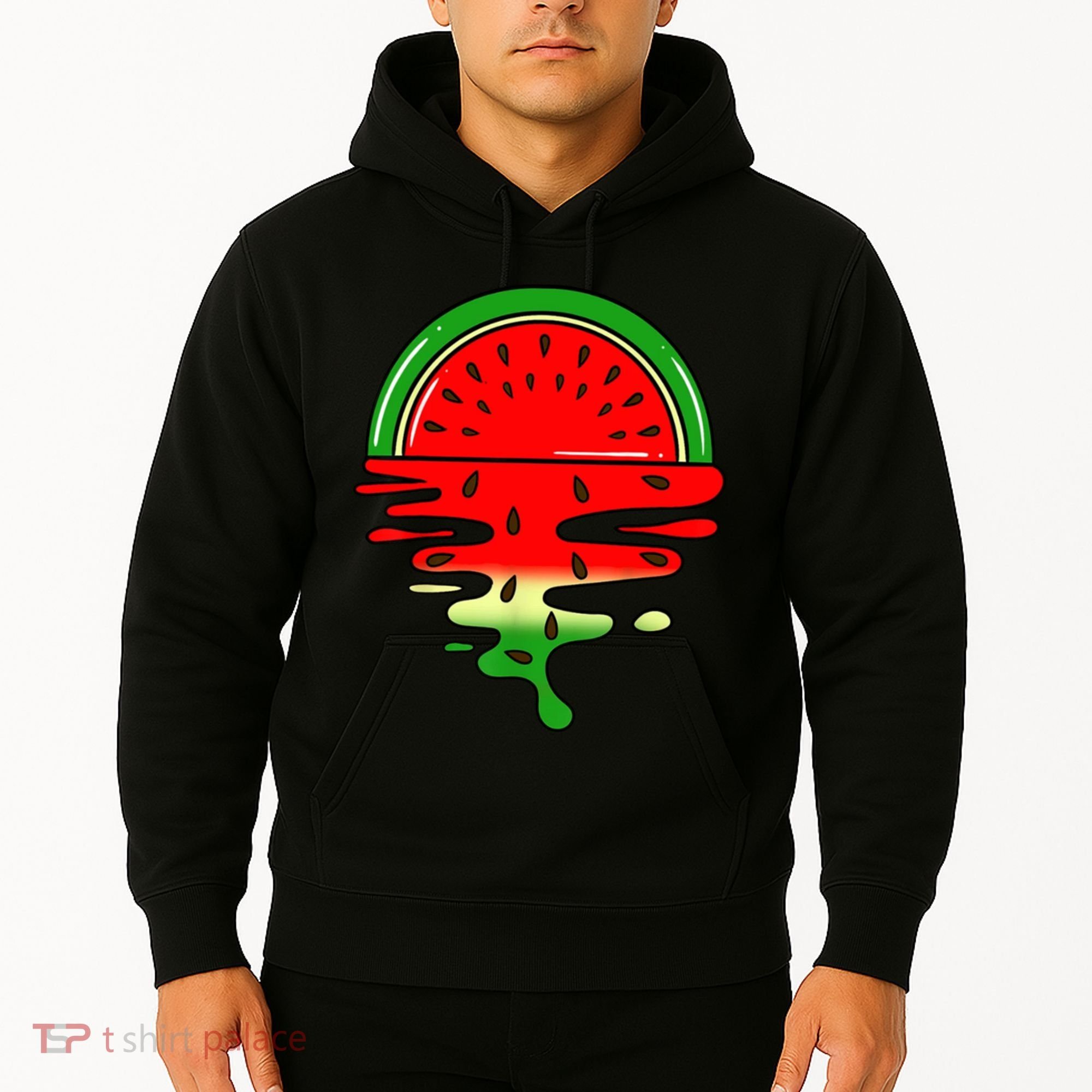 Watermelon Fruit Summer Sunset Hoodie